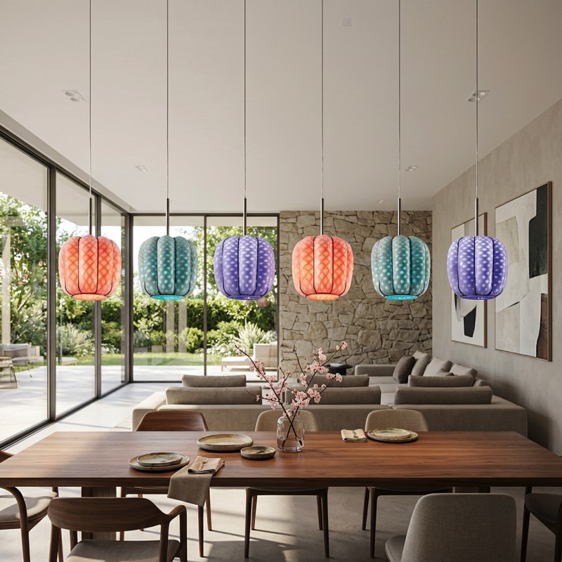 Lampada Murano per soggiorno villa di lusso